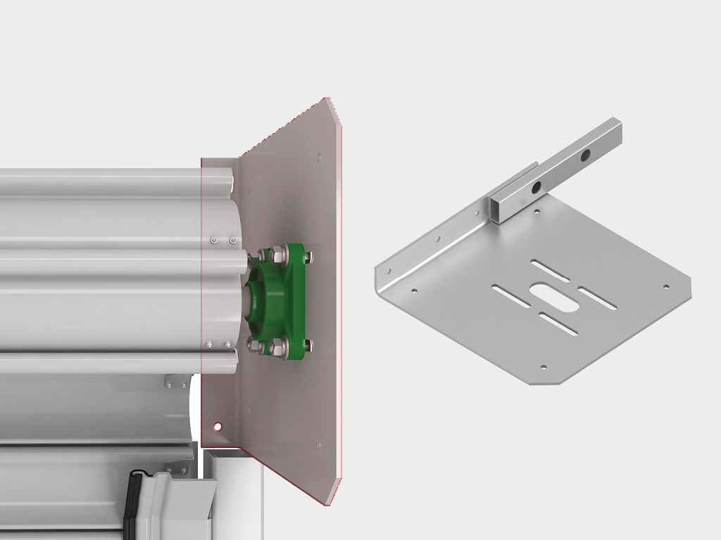 Кронштейны изготавливаются из стали, оцинковываются в процессе производства.